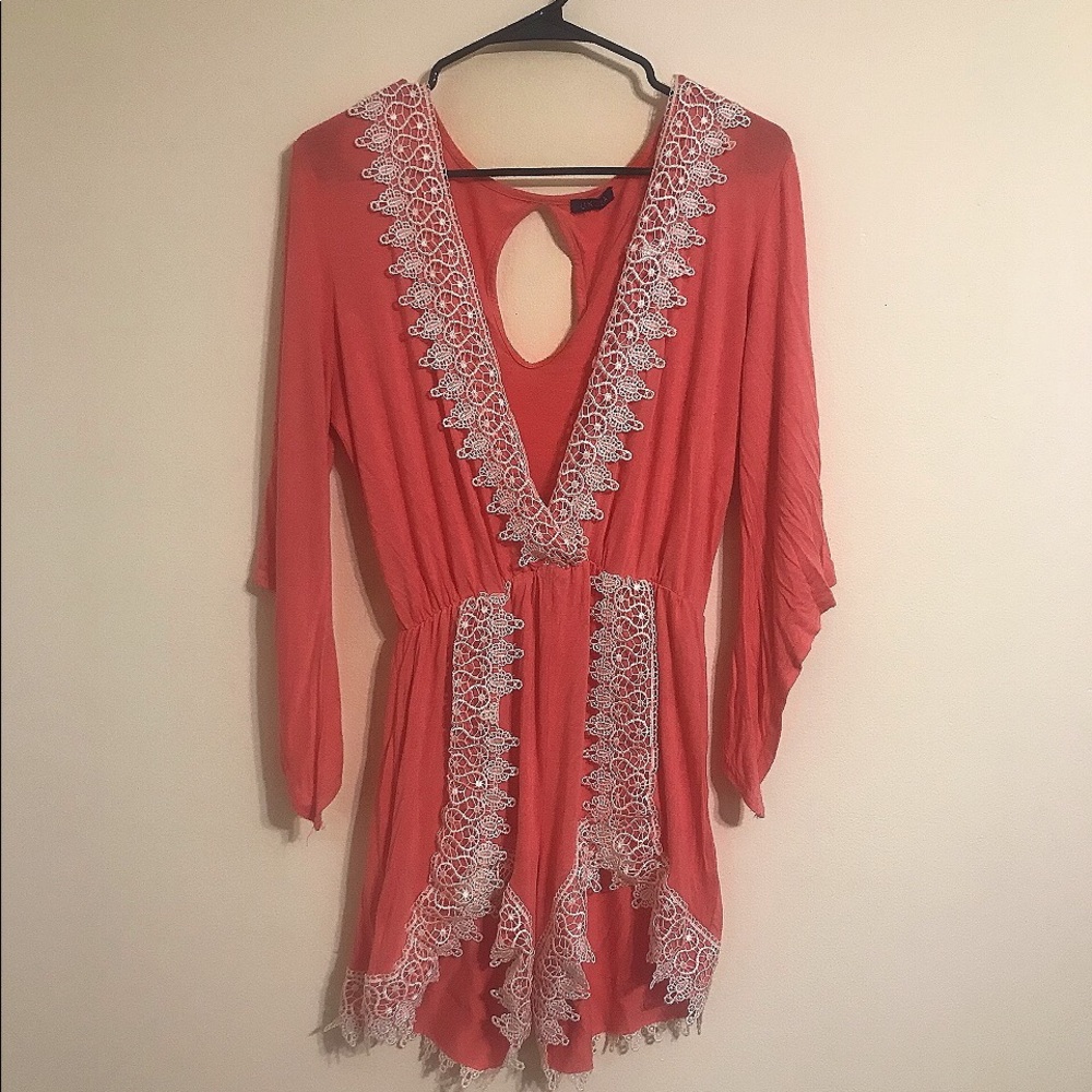 Long sleeve romper